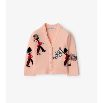 Cardigan de lana London Guards