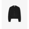 Cardigan de lana y seda a cuadros