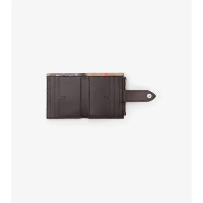 Cartera con cremallera y estampado Pop Check Cartera con cremallera y estampado Pop Check