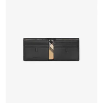 Cartera doble delgada con estampado Knight Cartera doble delgada con estampado Knight