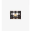 Cartera plegable con estampado de cuadros pequeños Cartera plegable con estampado de cuadros pequeños