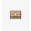 Cartera plegable con estampado de cuadros pequeños Cartera plegable con estampado de cuadros pequeños