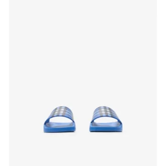 Chanclas con estampado de cuadros