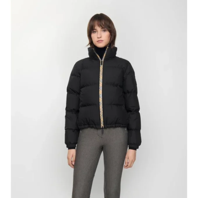Chaqueta acolchada Ambleside con cinta a cuadros Chaqueta acolchada Ambleside con cinta a cuadros