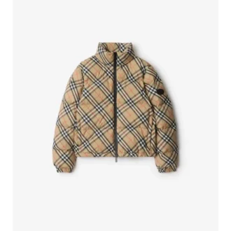 Chaqueta acolchada Ambleside con estampado de cuadros