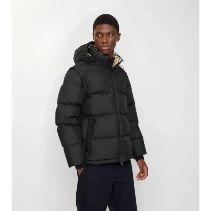 Chaqueta acolchada con mangas desmontables Chaqueta acolchada con mangas desmontables