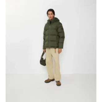 Chaqueta acolchada con mangas desmontables