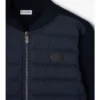Chaqueta acolchada de nailon y lana Chaqueta acolchada de nailon y lana