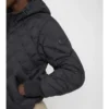Chaqueta acolchada Delley de nailon con costuras en forma de cuadros Chaqueta acolchada Delley de nailon con costuras en forma de cuadros
