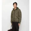 Chaqueta acolchada Doversgreen de nailon con costuras a cuadros