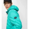 Chaqueta acolchada Doversgreen de nailon con costuras a cuadros