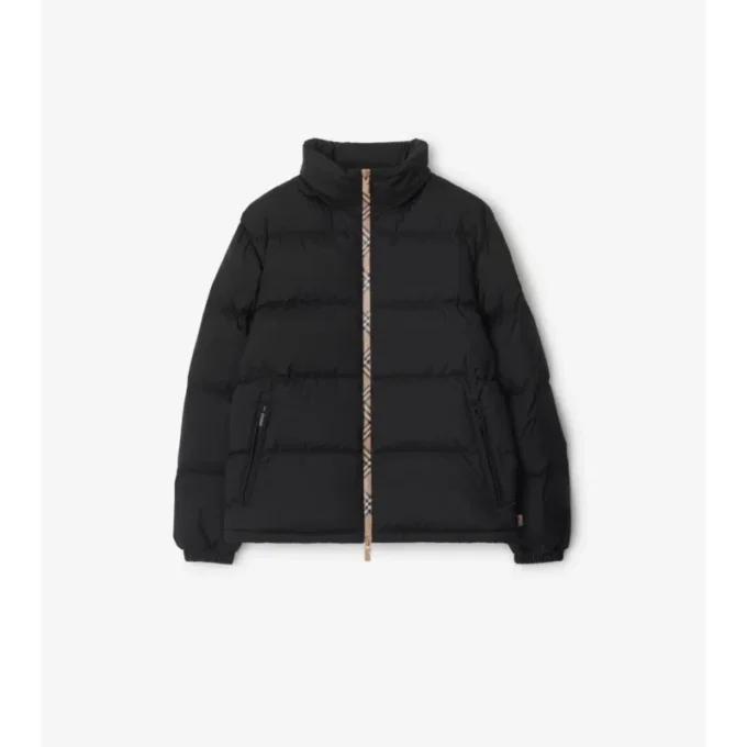 Chaqueta acolchada Snowdon con cinta a cuadros