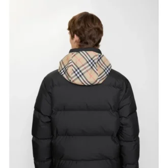 Chaqueta acolchada Snowdon con cinta a cuadros
