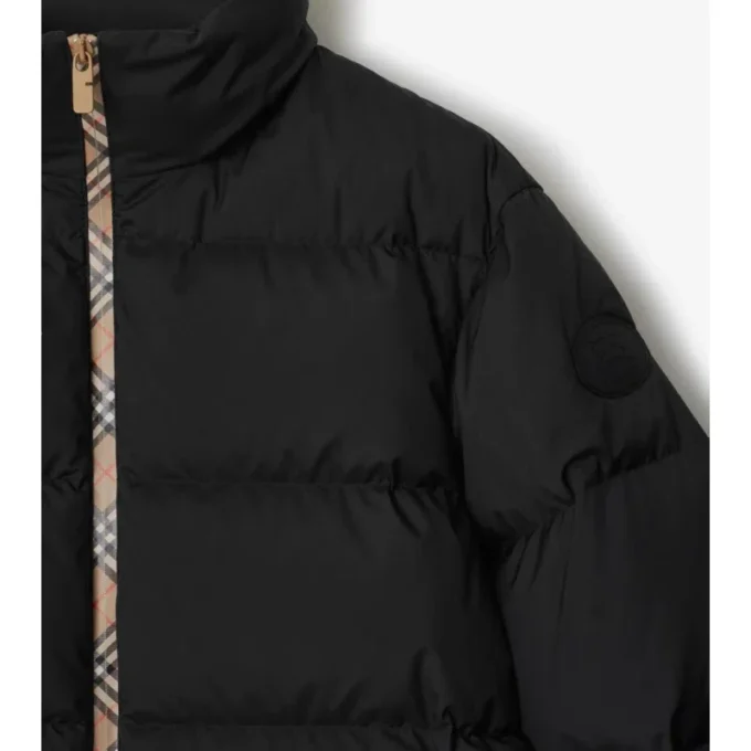 Chaqueta acolchada Snowdon con cinta a cuadros