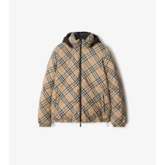 Chaqueta acolchada Snowdon reversible con estampado de cuadros Chaqueta acolchada Snowdon reversible con estampado de cuadros