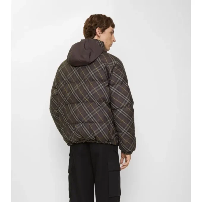 Chaqueta acolchada Snowdon reversible con estampado de cuadros Chaqueta acolchada Snowdon reversible con estampado de cuadros