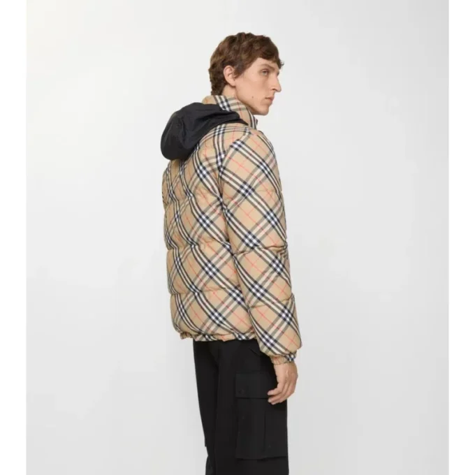 Chaqueta acolchada Snowdon reversible con estampado de cuadros