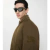 Chaqueta bomber de gabardina