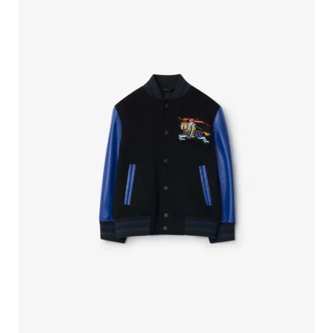 Chaqueta bomber de lana y cachemira Chaqueta bomber de lana y cachemira