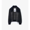 Chaqueta bomber de mezcla de lana Chaqueta bomber de mezcla de lana