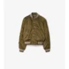 Chaqueta bomber reversible de nailon Chaqueta bomber reversible de nailon