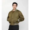 Chaqueta bomber reversible de nailon Chaqueta bomber reversible de nailon