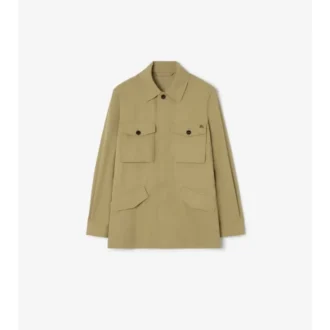 Chaqueta Bradmore de sarga de algodón