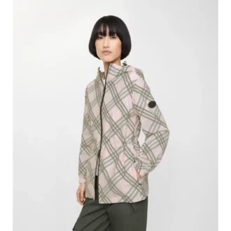 Chaqueta con capucha Check Whitstable