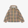 Chaqueta con capucha de algodón Vintage Check Chaqueta con capucha de algodón Vintage Check