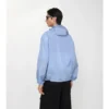 Chaqueta con capucha de nailon con cinta a cuadros Chaqueta con capucha de nailon con cinta a cuadros