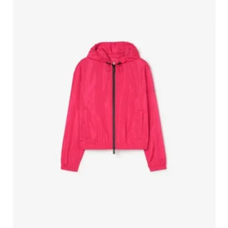 Chaqueta con capucha de nailon Nelson