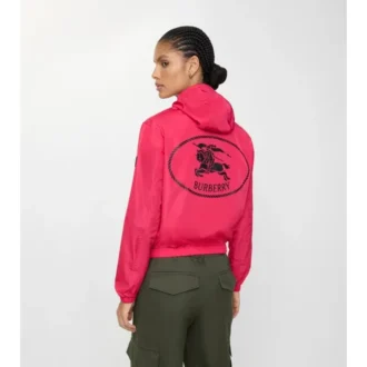 Chaqueta con capucha de nailon Nelson