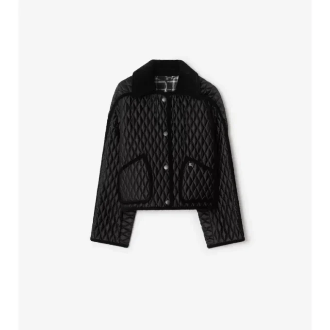Chaqueta corta acolchada Floriston de nailon Chaqueta corta acolchada Floriston de nailon