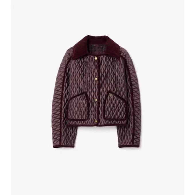 Chaqueta corta acolchada Floriston de nailon Chaqueta corta acolchada Floriston de nailon