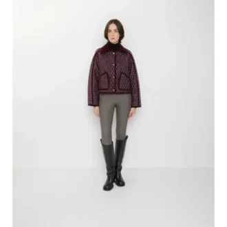 Chaqueta corta acolchada Floriston de nailon