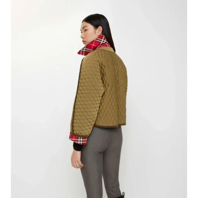 Chaqueta corta acolchada Floriston de nailon