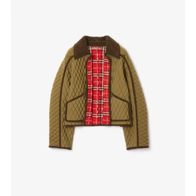 Chaqueta corta acolchada Floriston de nailon