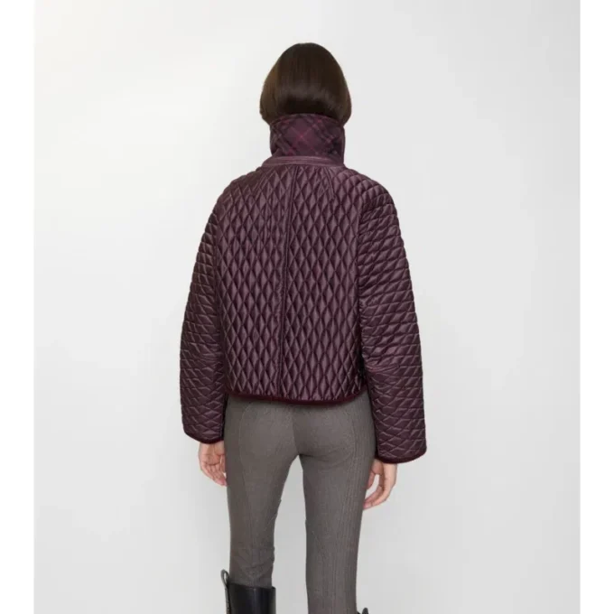 Chaqueta corta acolchada Floriston de nailon Chaqueta corta acolchada Floriston de nailon
