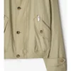 Chaqueta de algodón y nailon