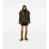 Chaqueta de aviador de piel de oveja Chaqueta de aviador de piel de oveja