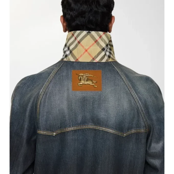 Chaqueta de denim recubierta Chaqueta de denim recubierta