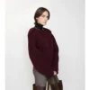 Chaqueta de lana con pañuelo desmontable Chaqueta de lana con pañuelo desmontable