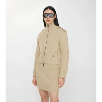 Chaqueta de lana y cachemira
