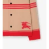 Chaqueta de lana y nailon a rayas Chaqueta de lana y nailon a rayas