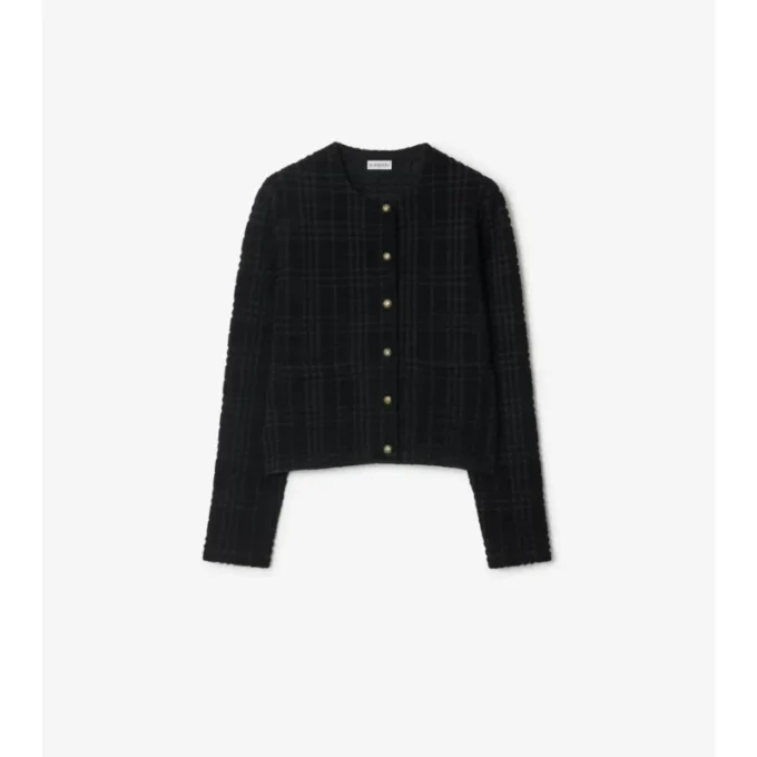 Chaqueta de mezcla de lana