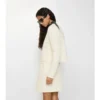 Chaqueta de mezcla de lana