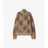 Chaqueta de mezcla de lana y mohair con estampado de cuadros Chaqueta de mezcla de lana y mohair con estampado de cuadros