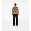 Chaqueta de mezcla de lana y mohair con estampado de cuadros Chaqueta de mezcla de lana y mohair con estampado de cuadros