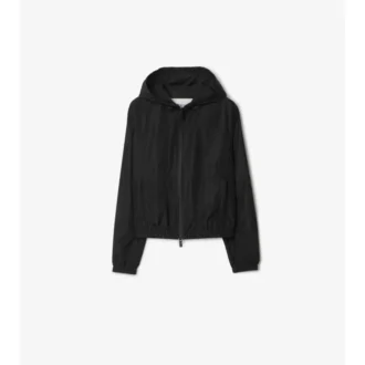 Chaqueta de nailon con sello del caballero