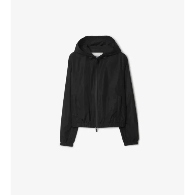 Chaqueta de nailon con sello del caballero